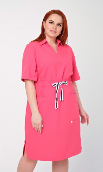 Платье 0085-4 розовый