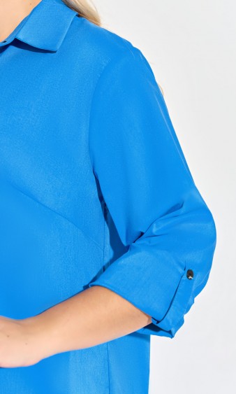 Рубашка 0199-2 синий