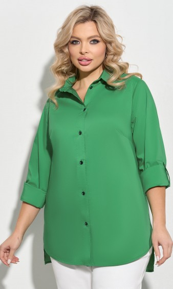 Рубашка 0199-2 ярко-зелёный