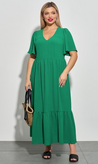 Платье 0290-1с зелёный